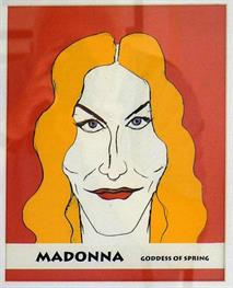 Michael Ellis - Madonna - ink and wash